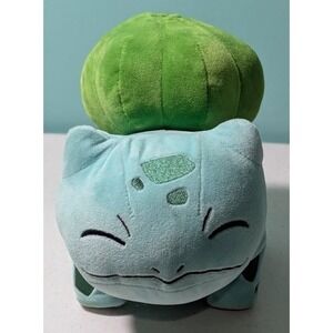 Pokemon Nintendo 8" Sleeping Bulbasaur 2024 Stuffed Animal Plush